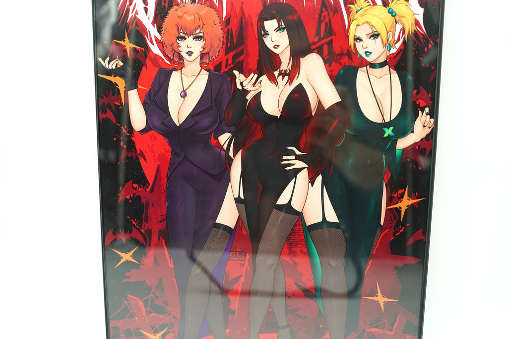 Anime Waifu The Hex Girls Poster / Wall Banner