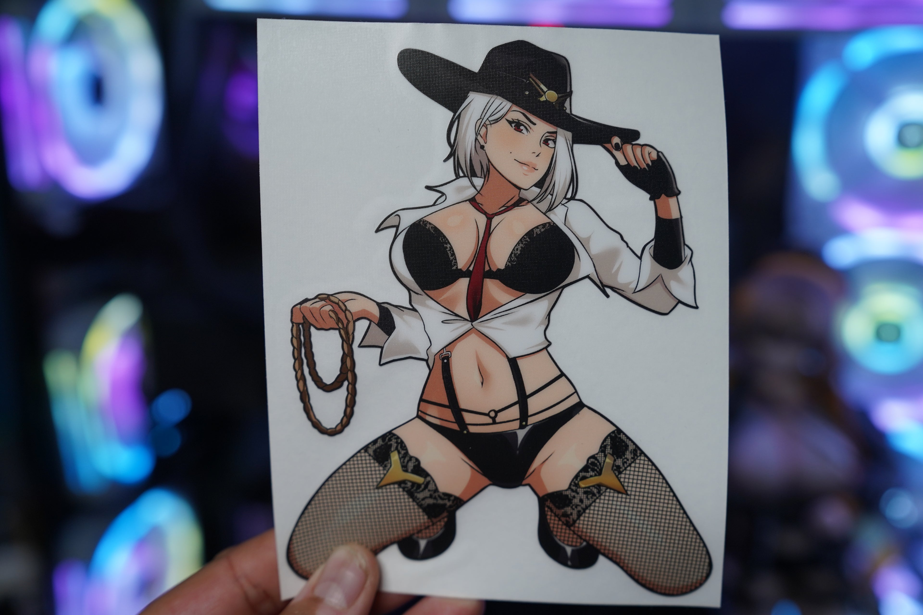 Anime Waifu Ashe Decal #147