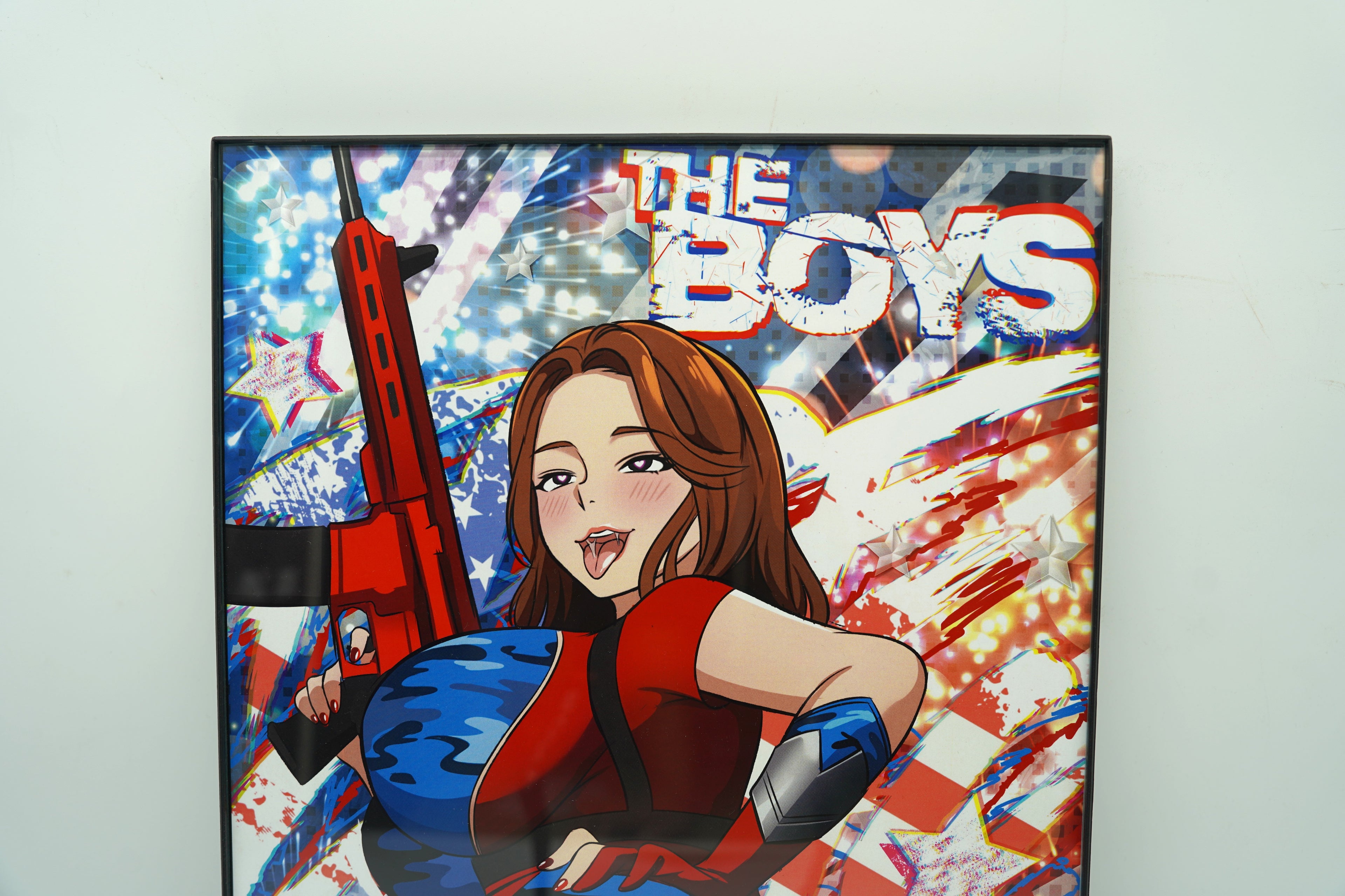 Anime Waifu Firecracker Poster / Wall Banner