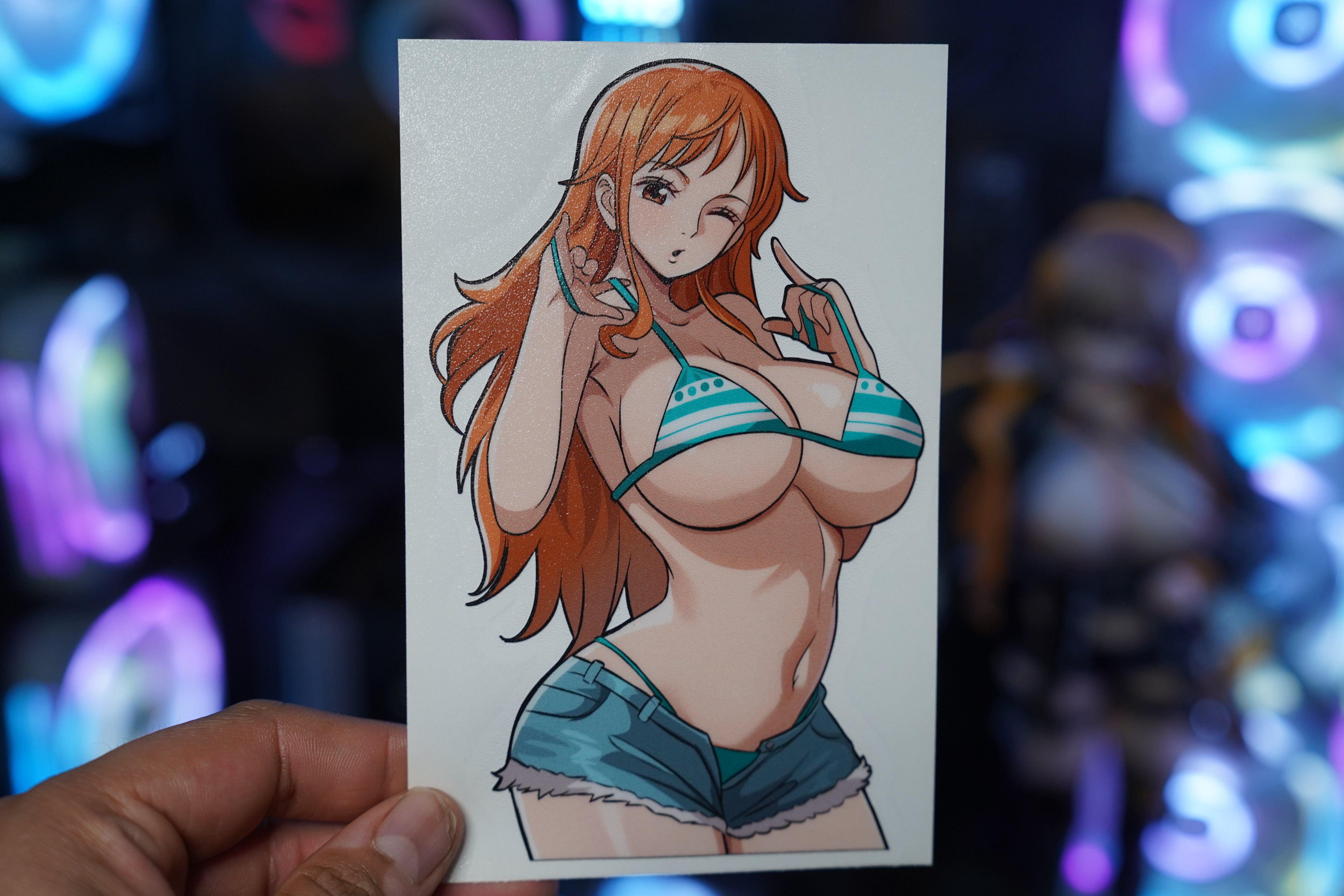Anime Waifu Nami Decal #152