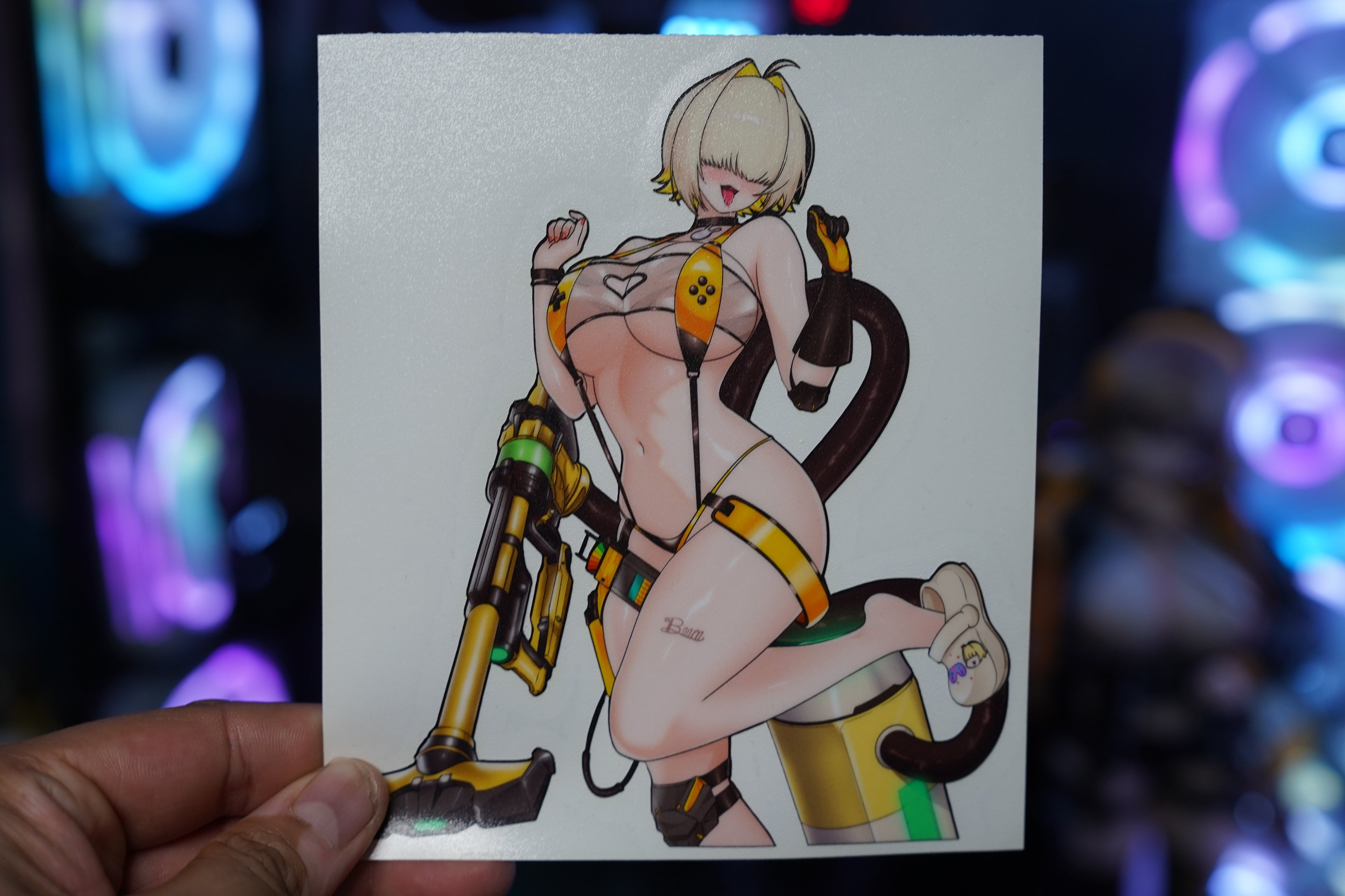 Anime Waifu Nikke Elegg Decal #155