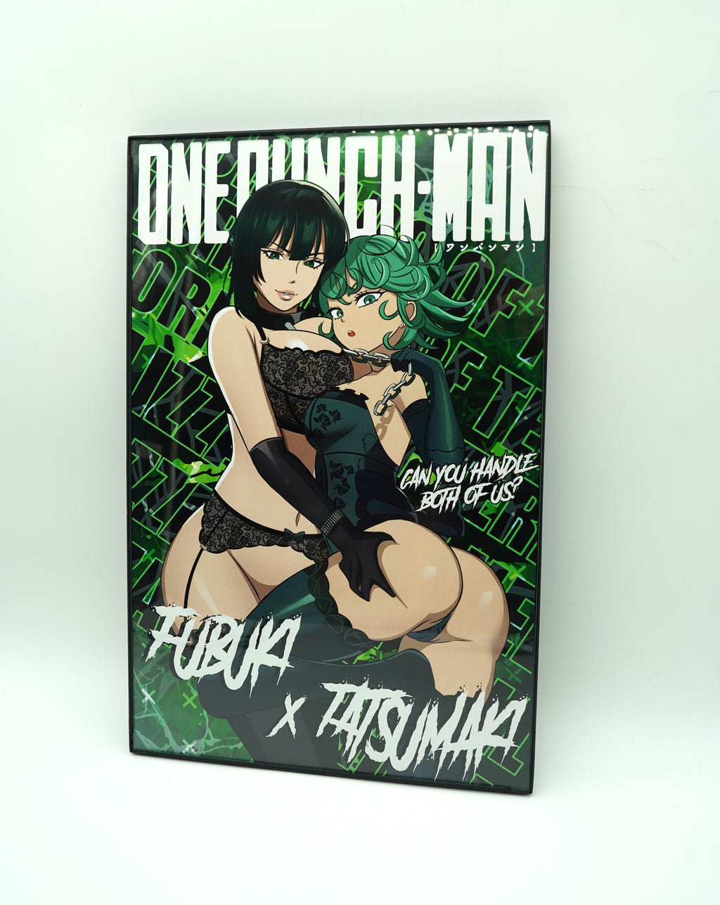 Anime Waifu Fabuki and Tatsumaki Poster / Wall Banner