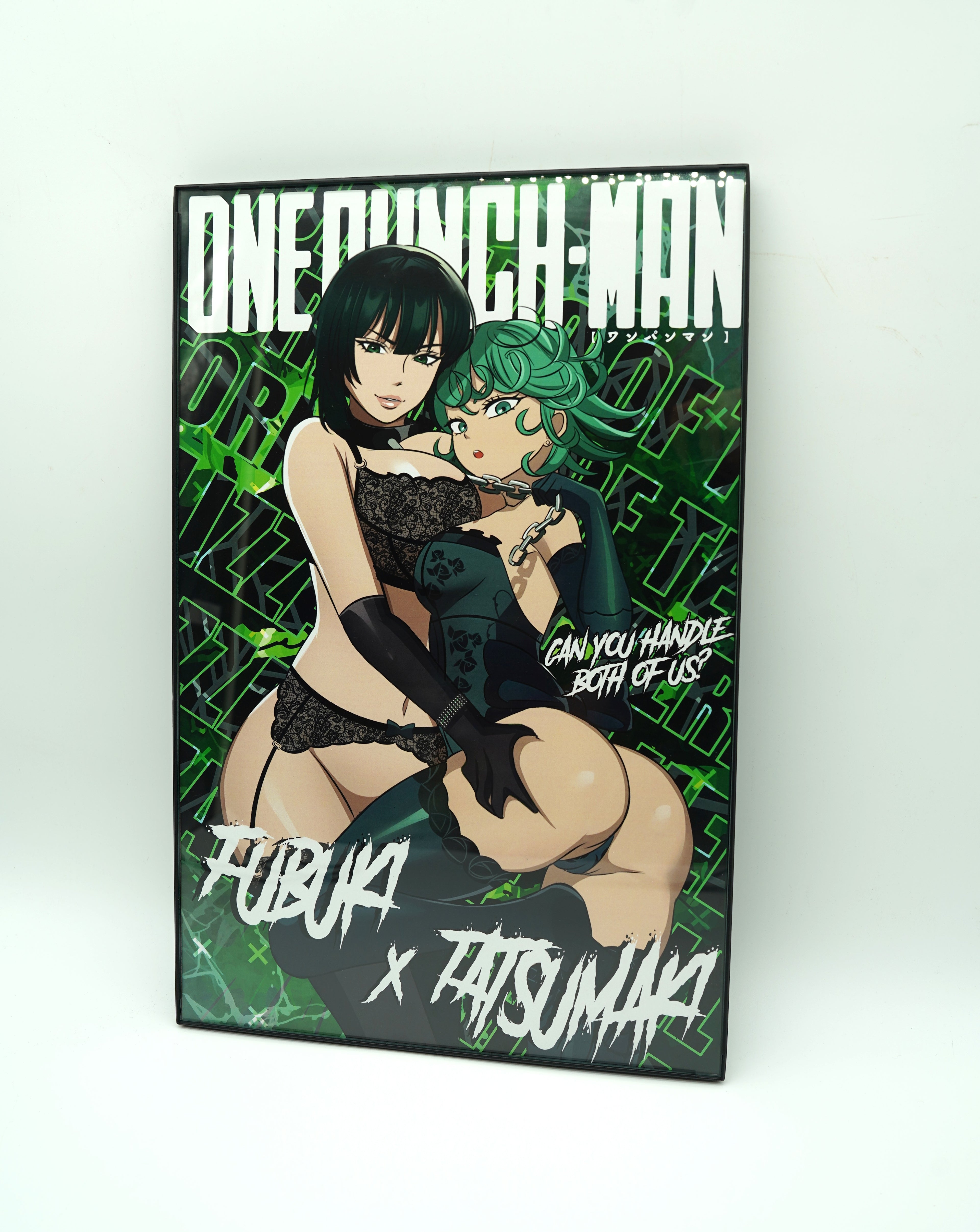 Anime Waifu Fabuki and Tatsumaki Poster / Wall Banner