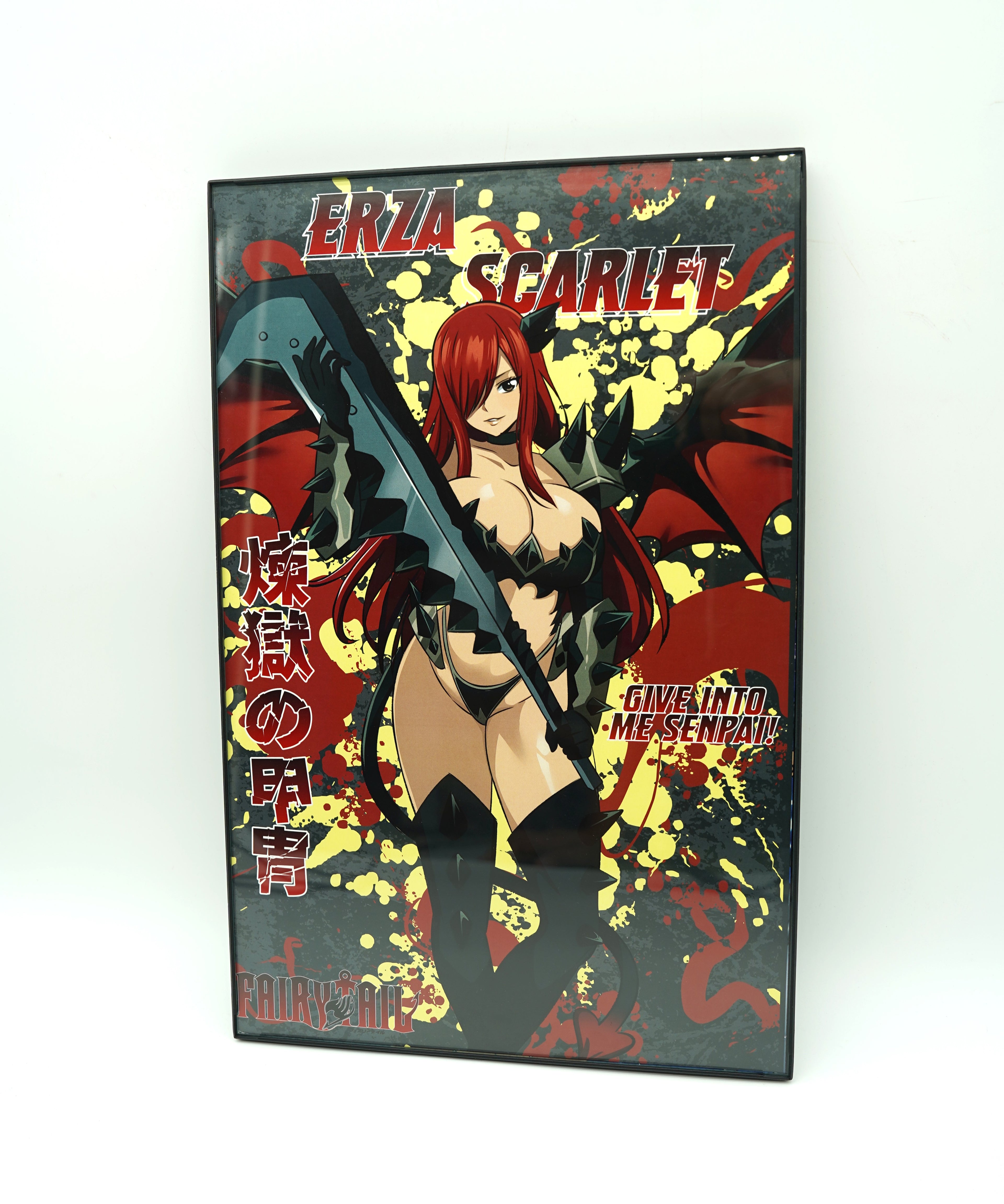 Anime Waifu Erza Scarlet Poster / Wall Banner