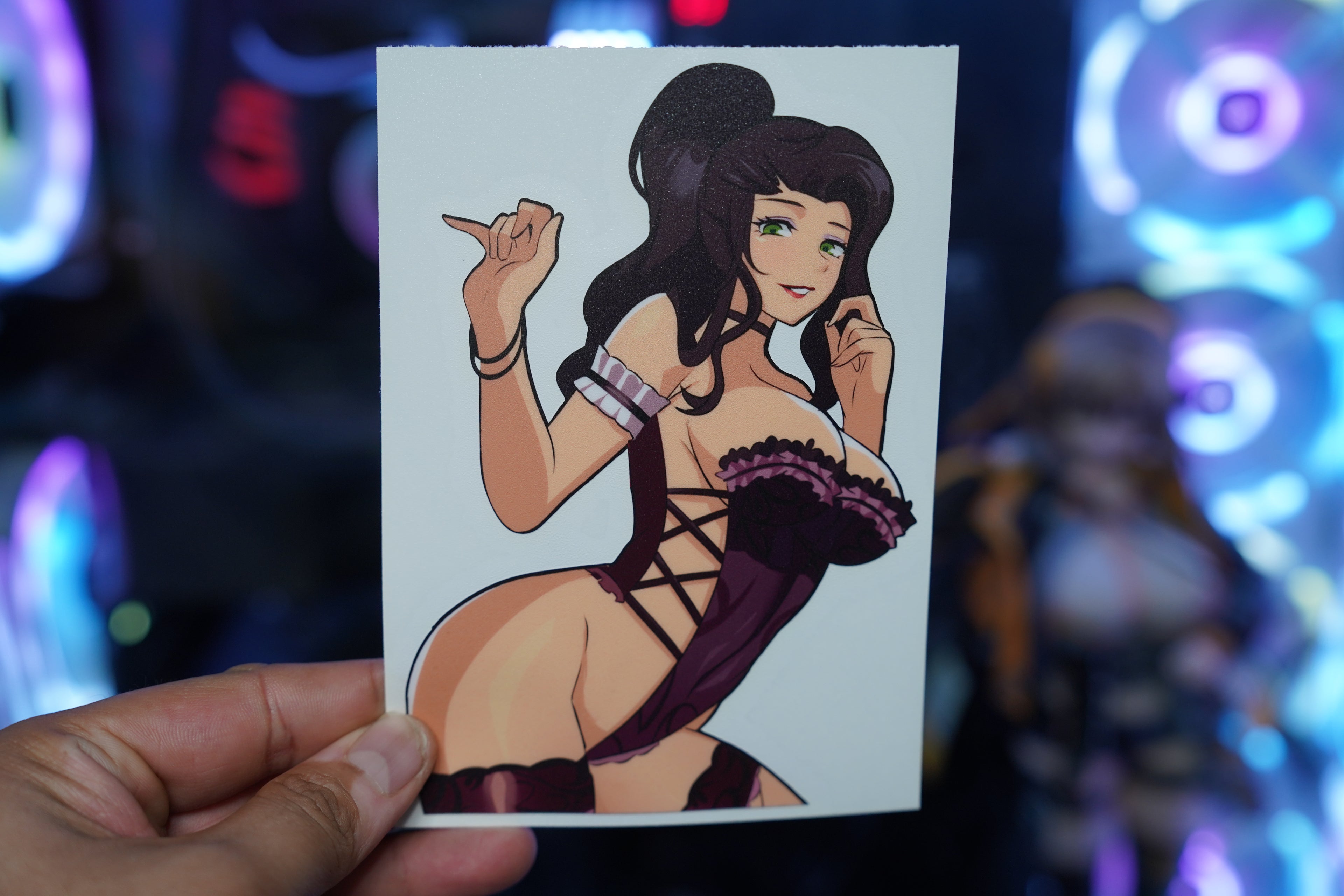 Anime Waifu Asami Decal #163