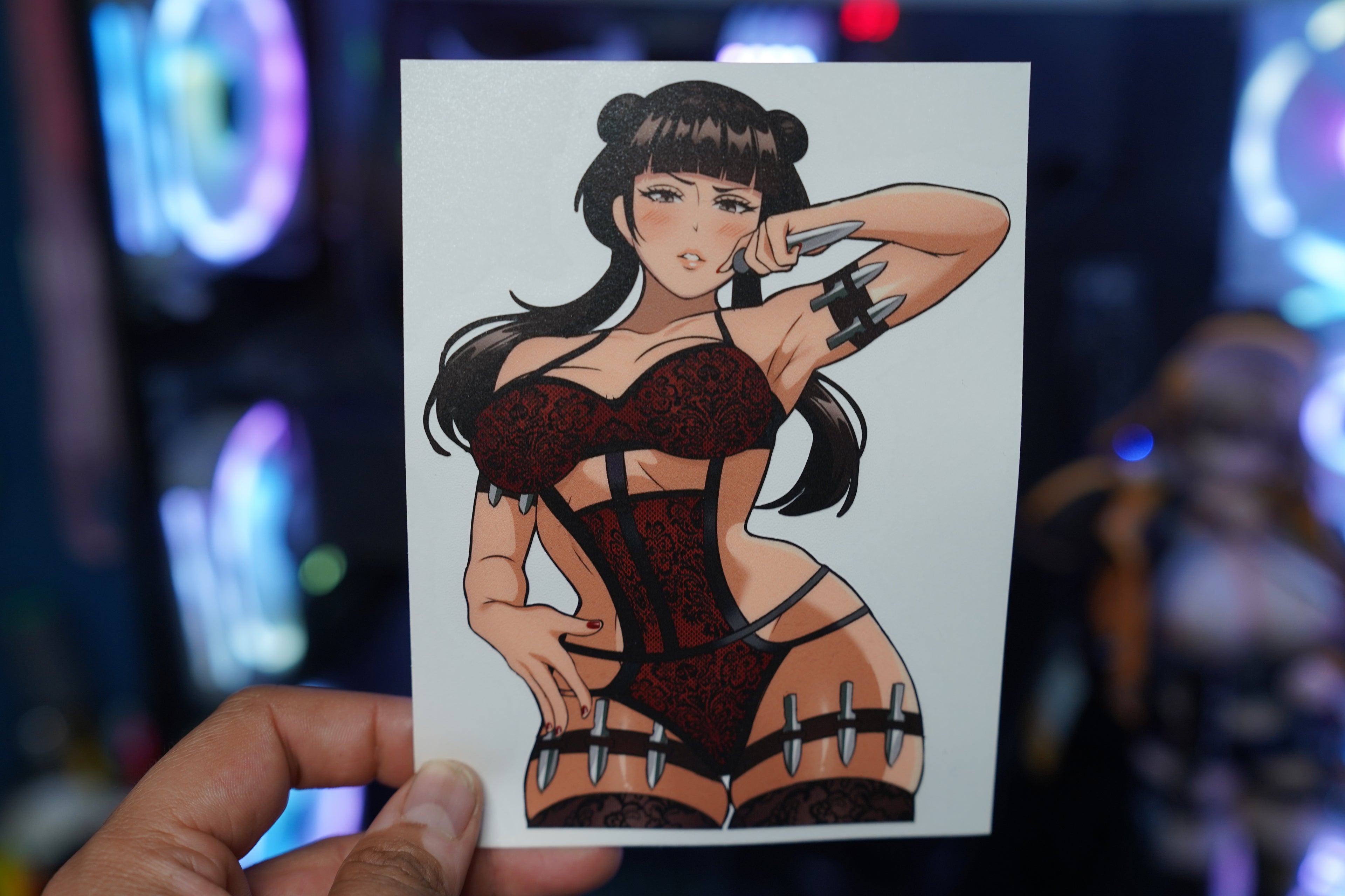 Anime Waifu Fire Nation Mai Decal #167