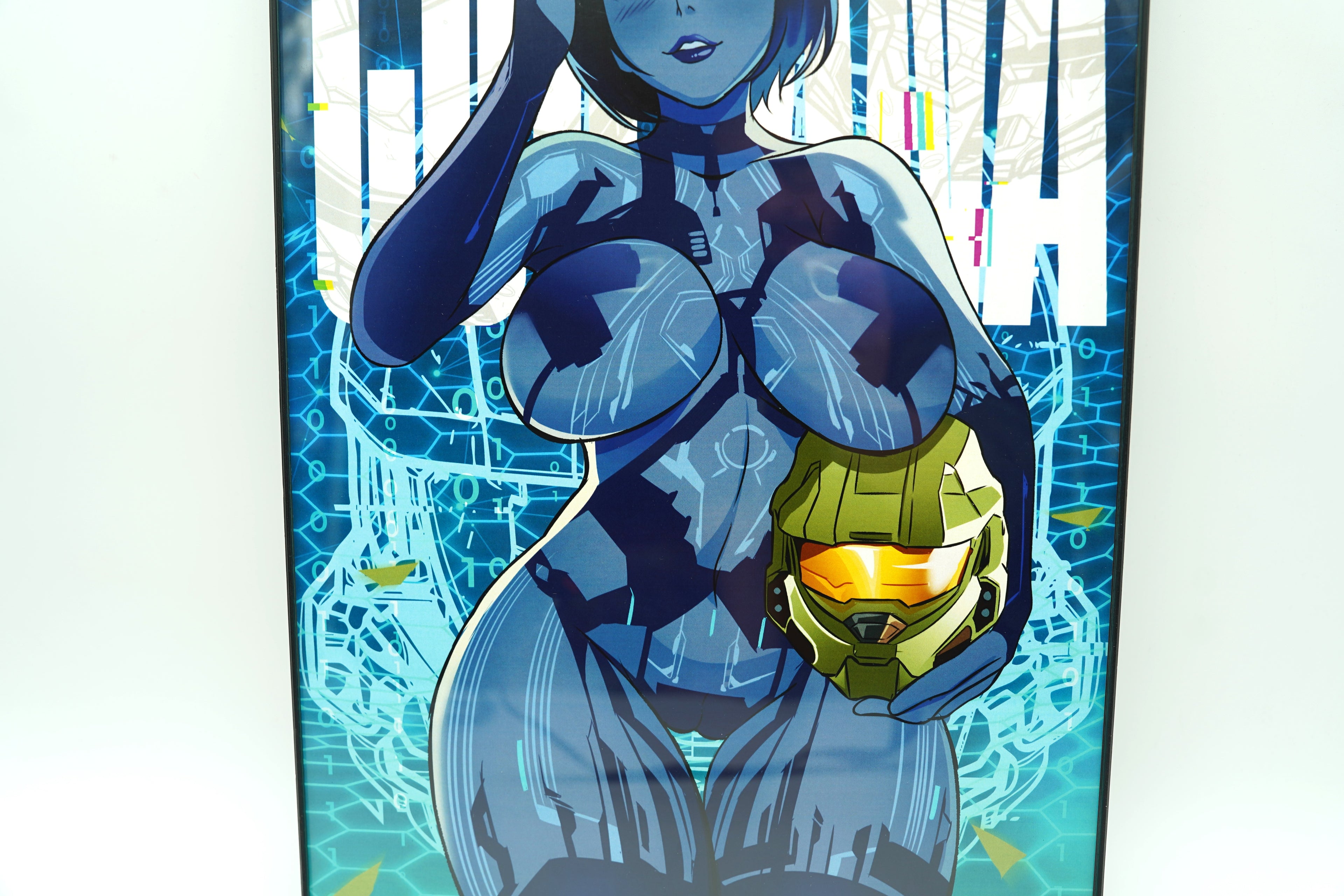 Anime Waifu Cortana Poster / Wall Banner