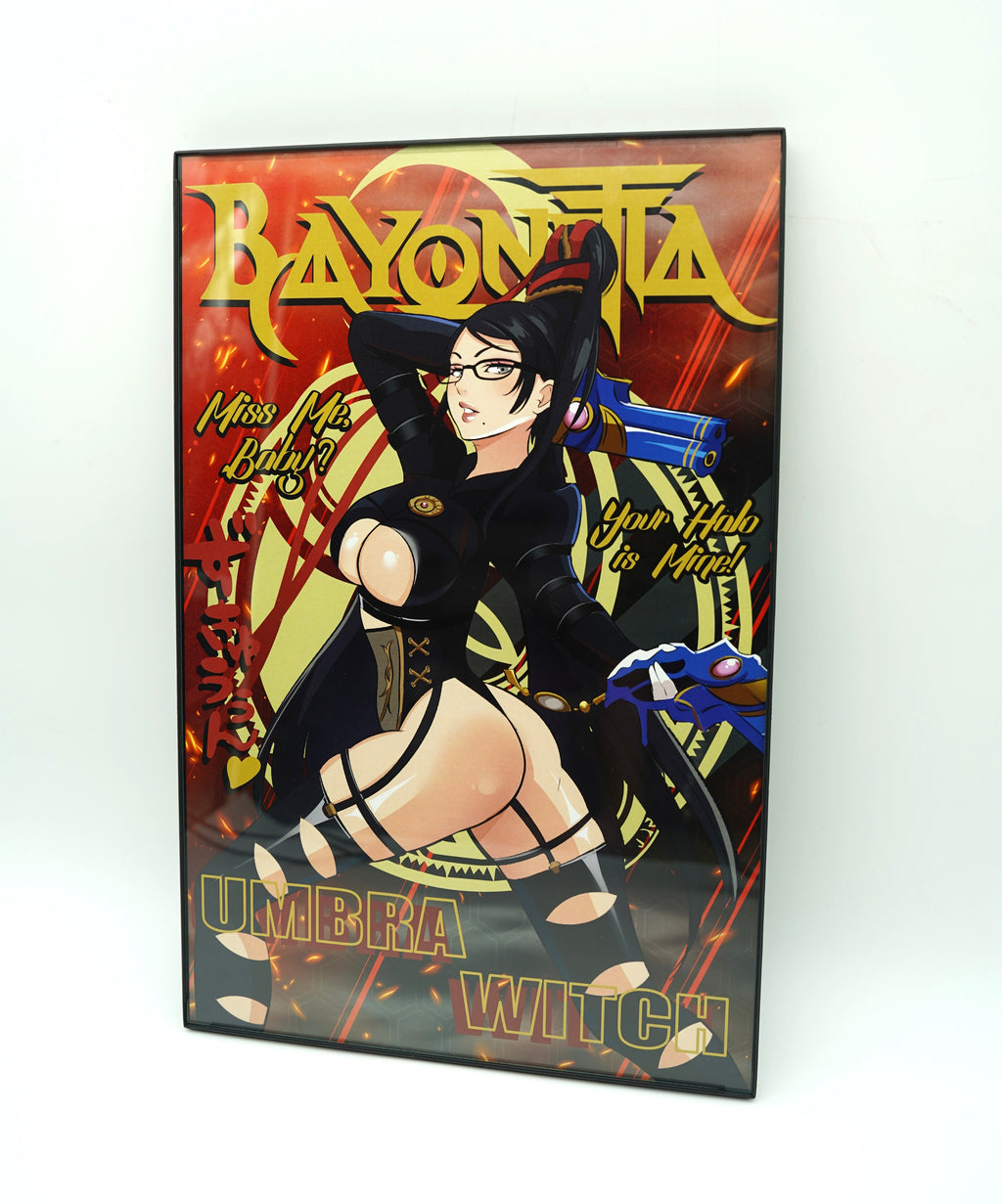 Anime Waifu Bayonetta Poster / Wall Banner