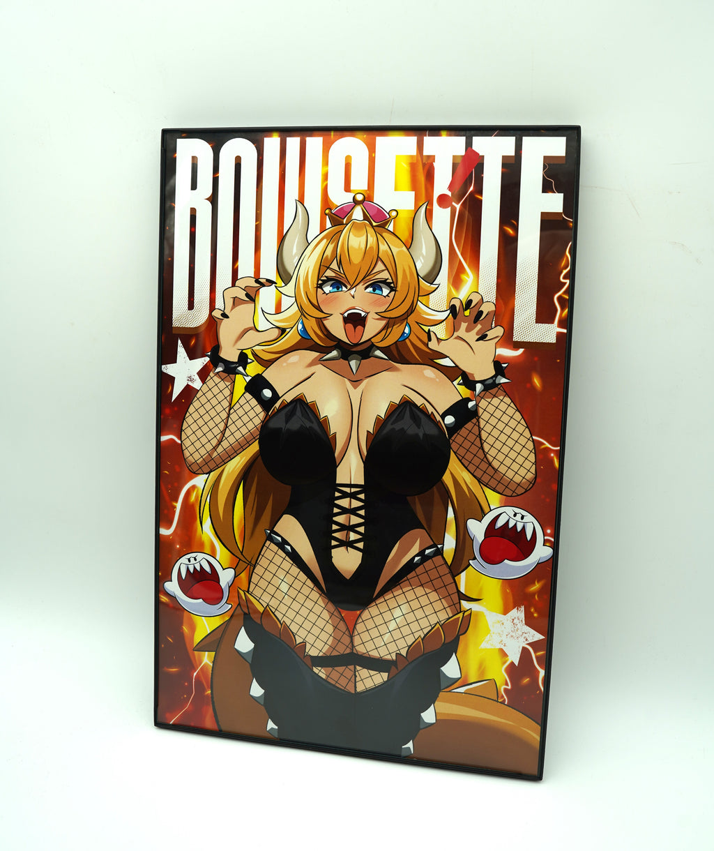Anime Waifu Bowsette Poster / Wall Banner