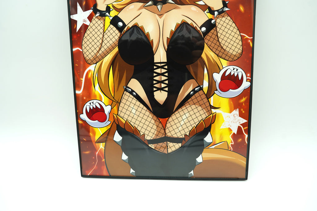Anime Waifu Bowsette Poster / Wall Banner