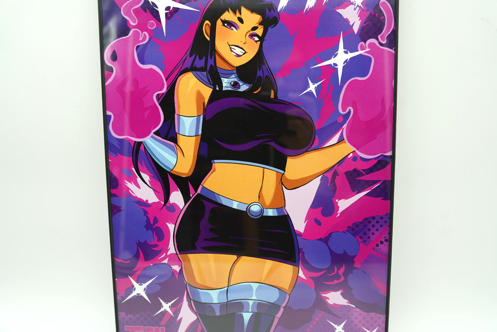 Anime Waifu Blackfire Poster / Wall Banner