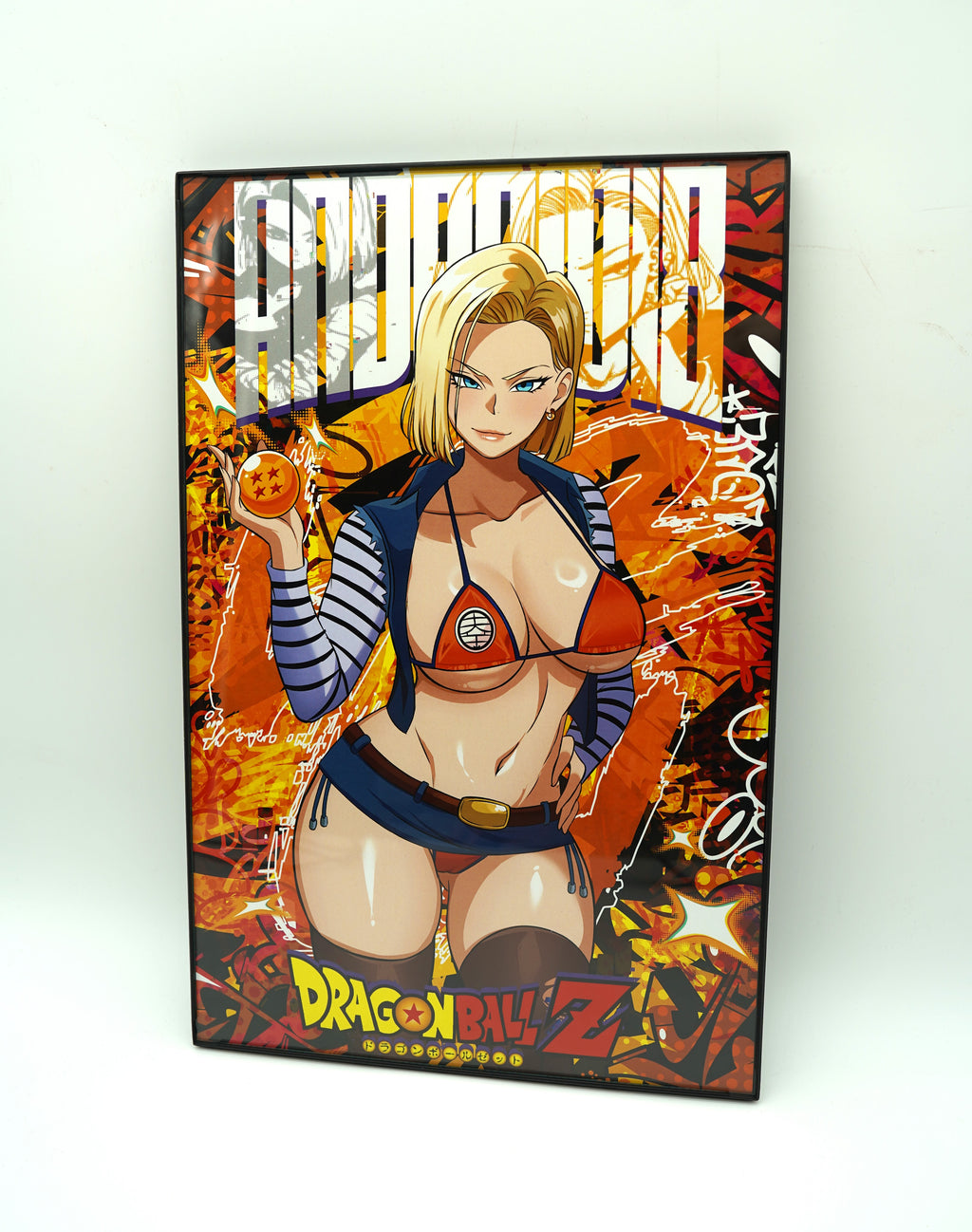 Anime Waifu Android 18 Poster / Wall Banner