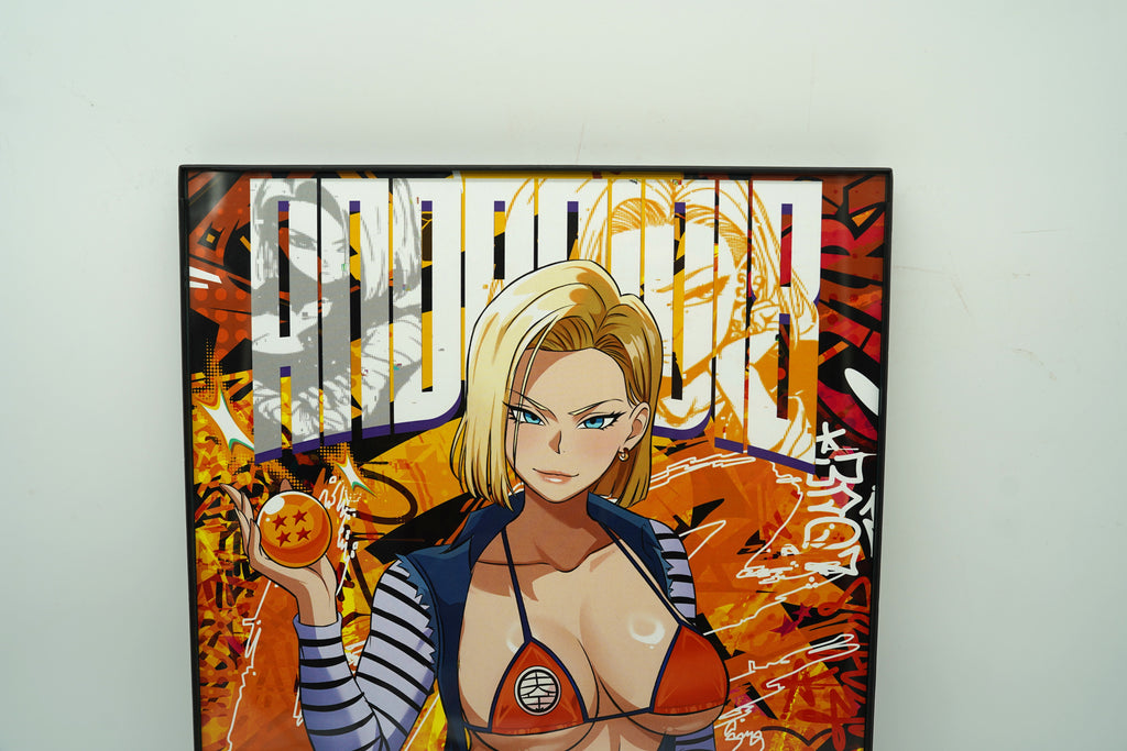 Anime Waifu Android 18 Poster / Wall Banner