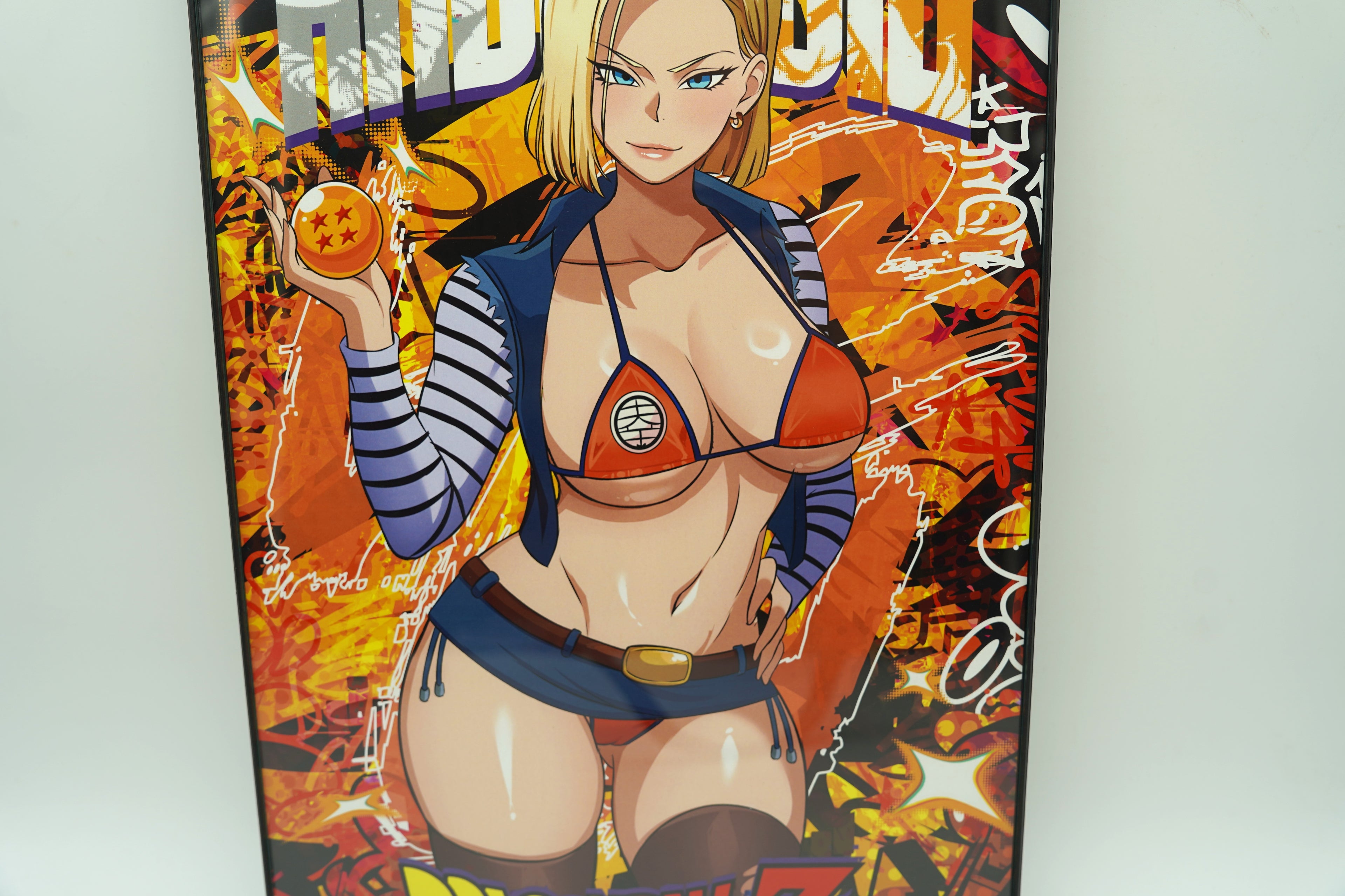 Anime Waifu Android 18 Poster / Wall Banner