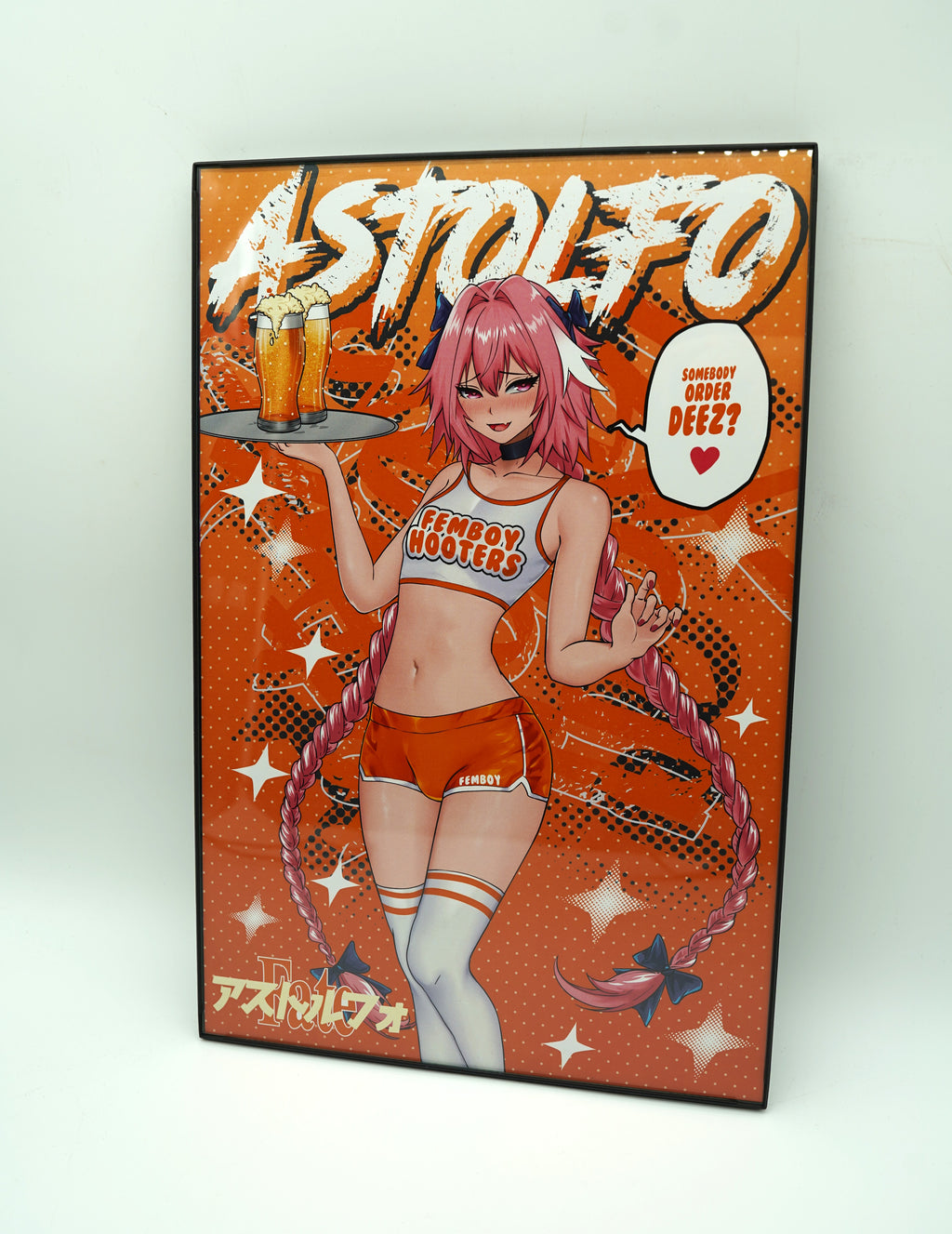 Anime Waifu Femboy Astolfo Poster / Wall Banner