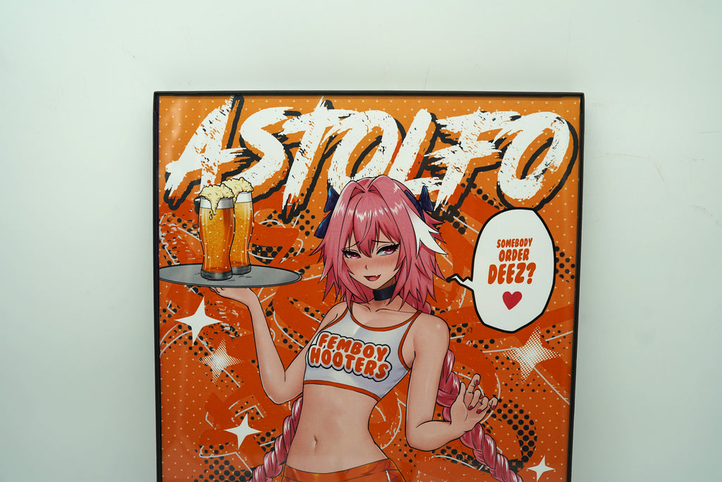 Anime Waifu Femboy Astolfo Poster / Wall Banner