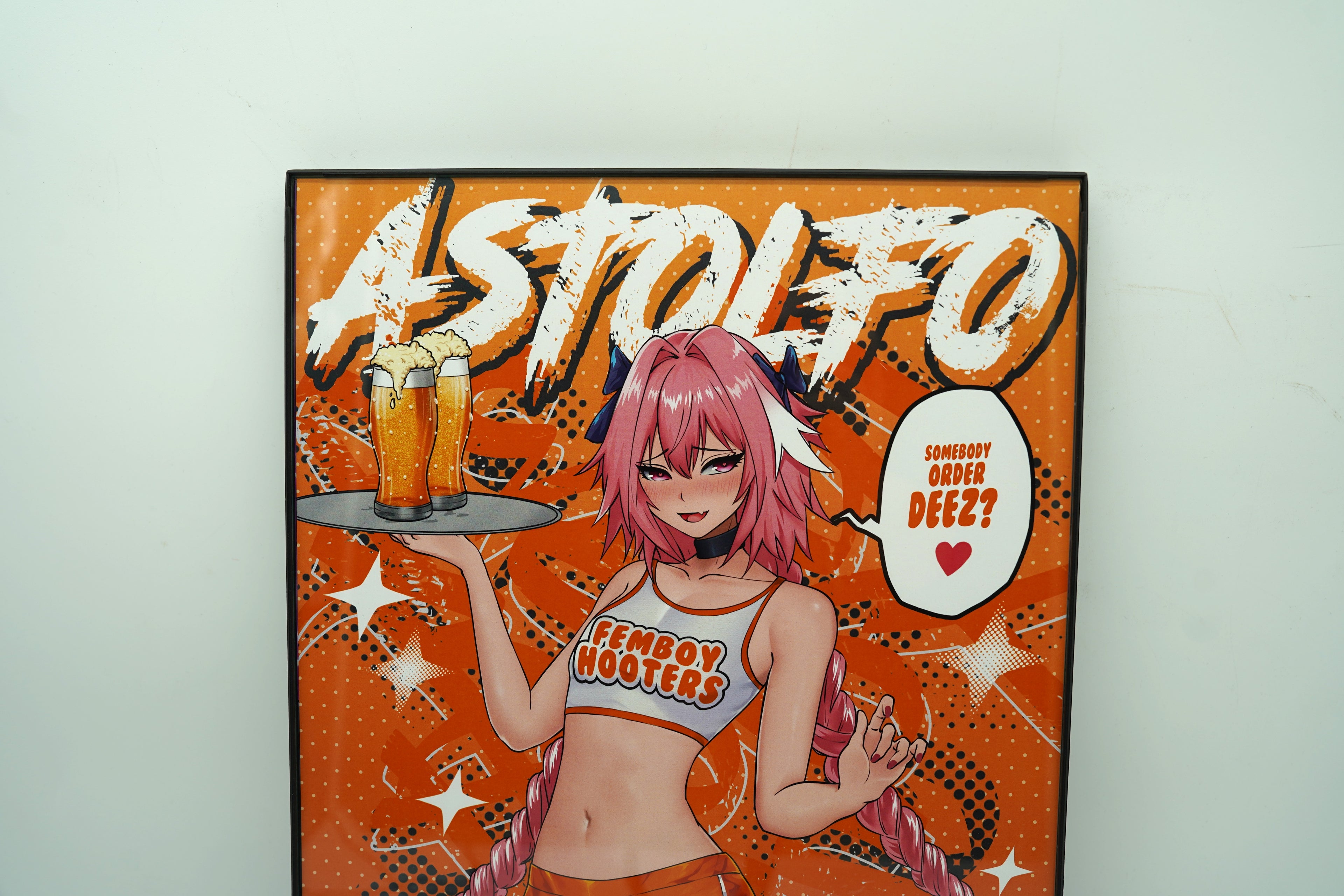 Anime Waifu Femboy Astolfo Poster / Wall Banner