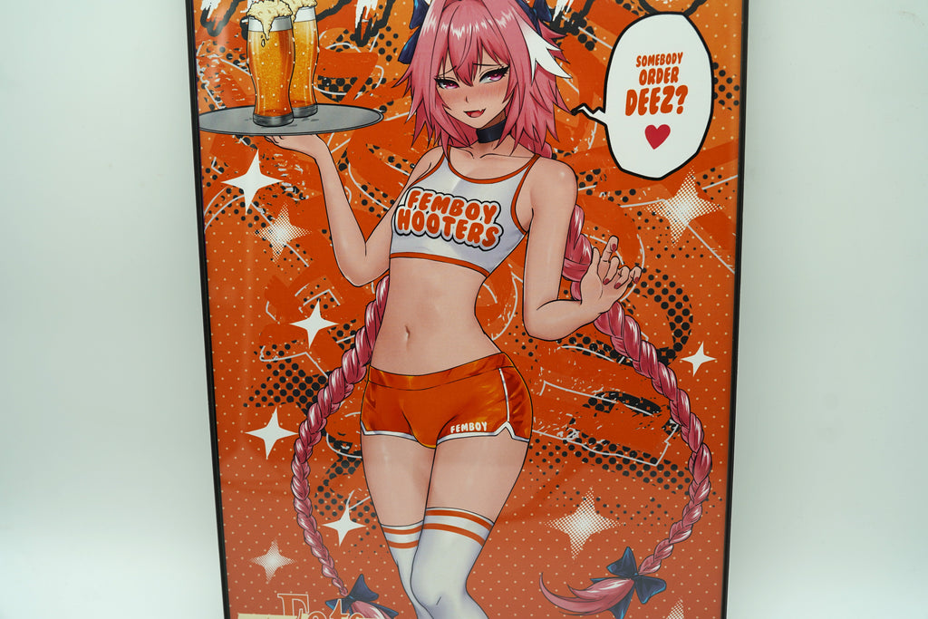 Anime Waifu Femboy Astolfo Poster / Wall Banner
