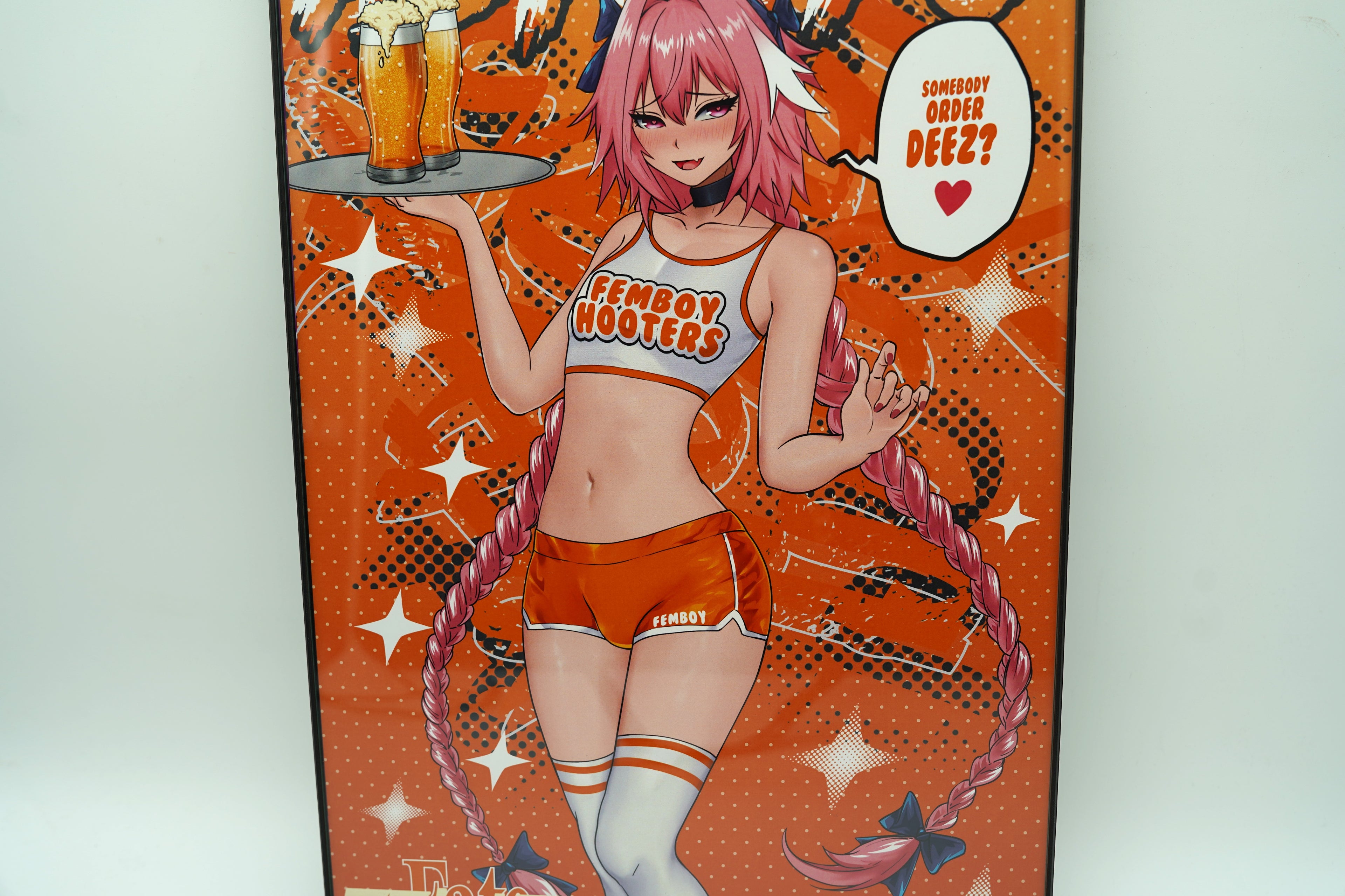 Anime Waifu Femboy Astolfo Poster / Wall Banner