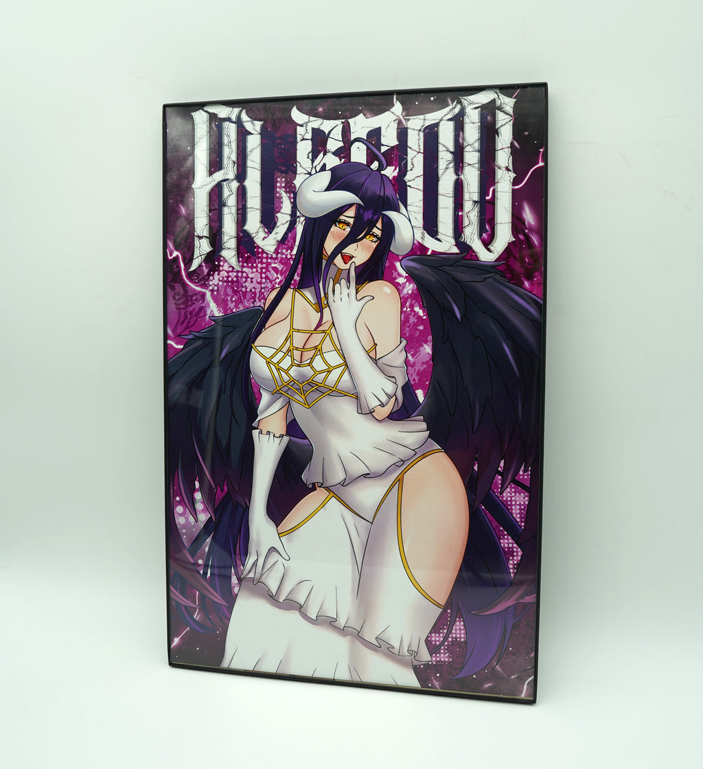 Anime Waifu Albedo Poster / Wall Banner