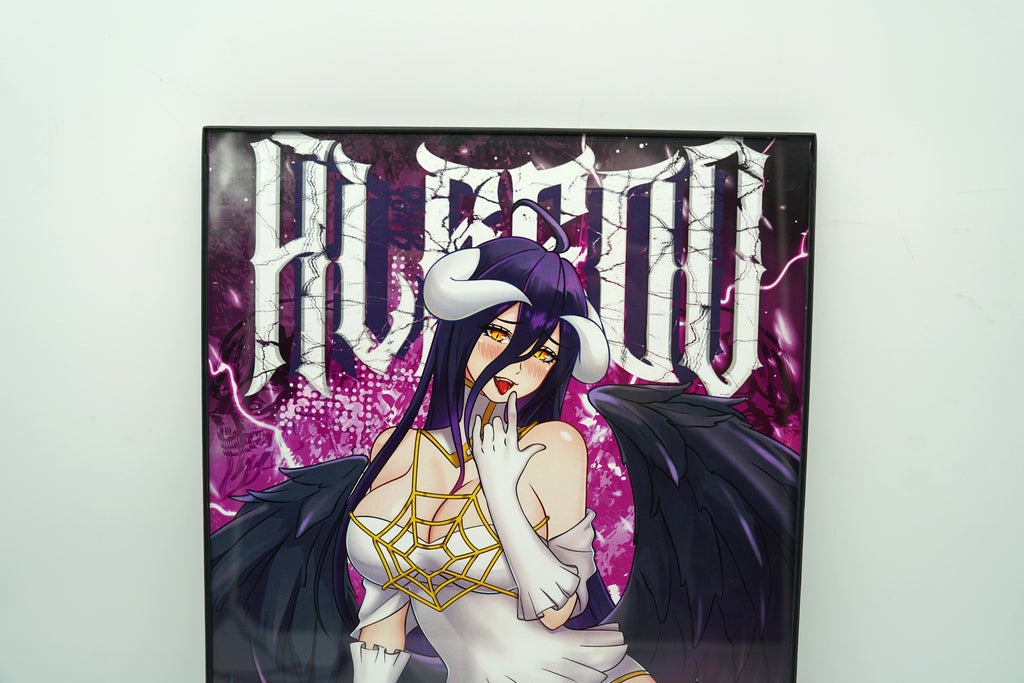 Anime Waifu Albedo Poster / Wall Banner