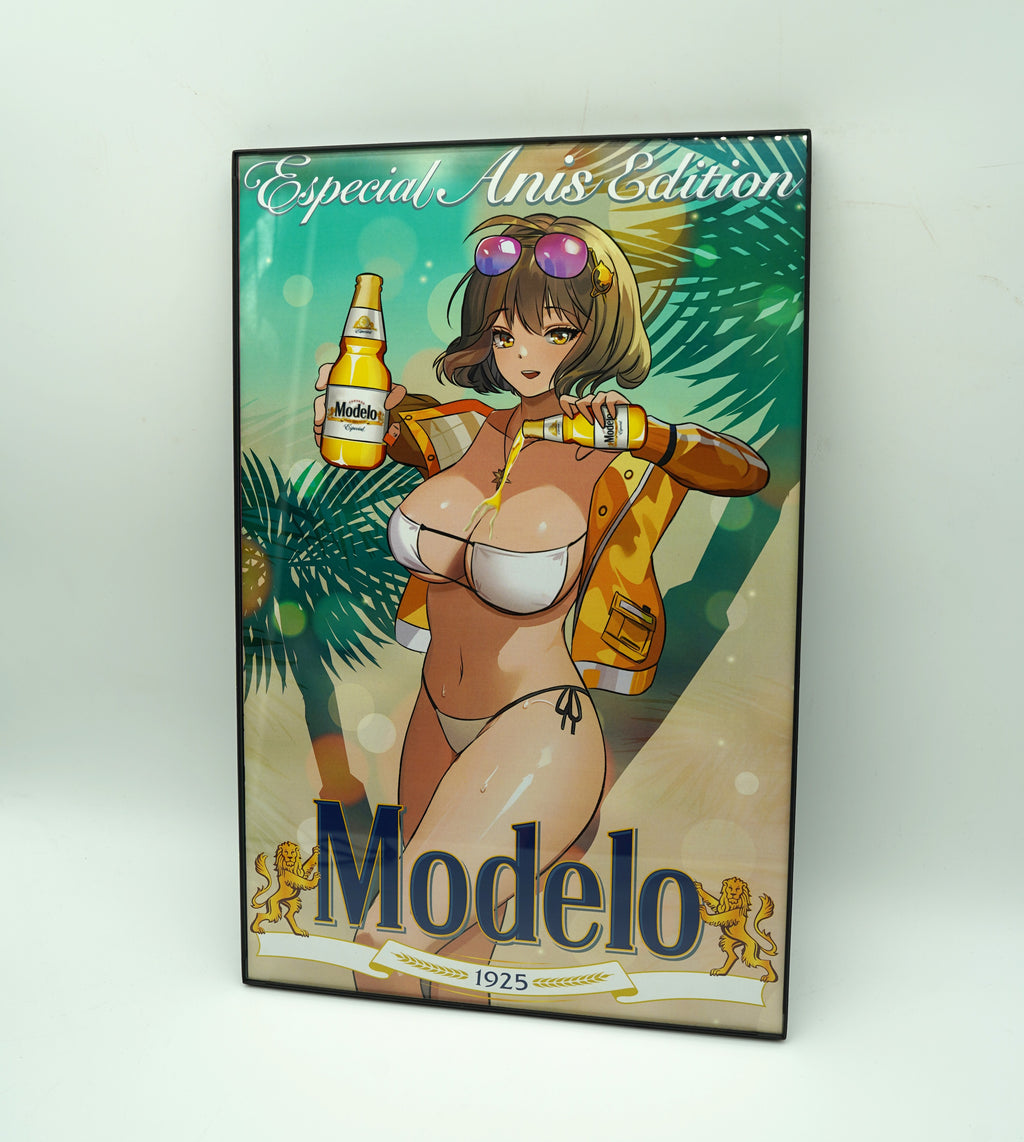 Anime Waifu Nikke Modelo Anis Poster / Wall Banner