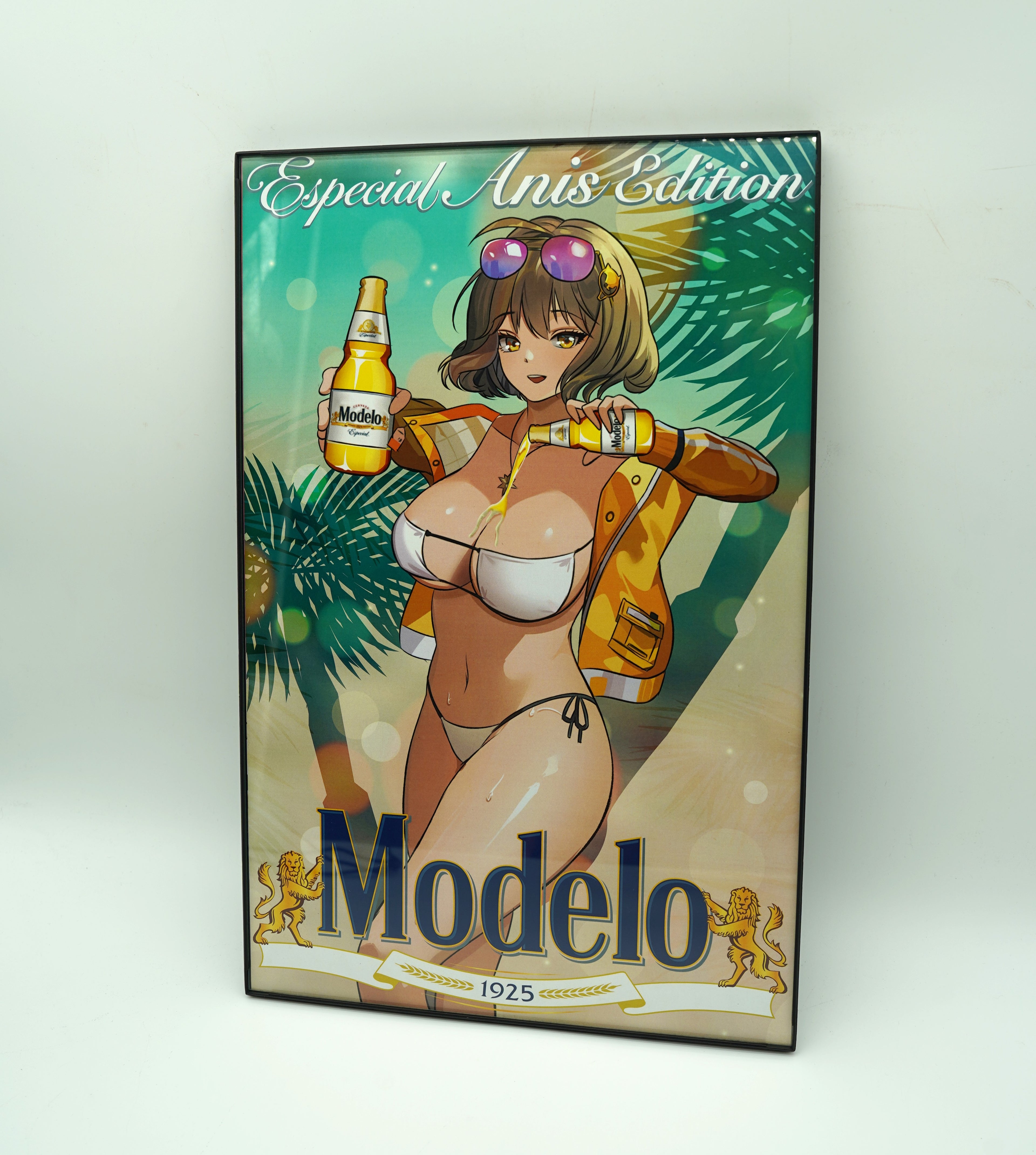 Anime Waifu Nikke Modelo Anis Poster / Wall Banner