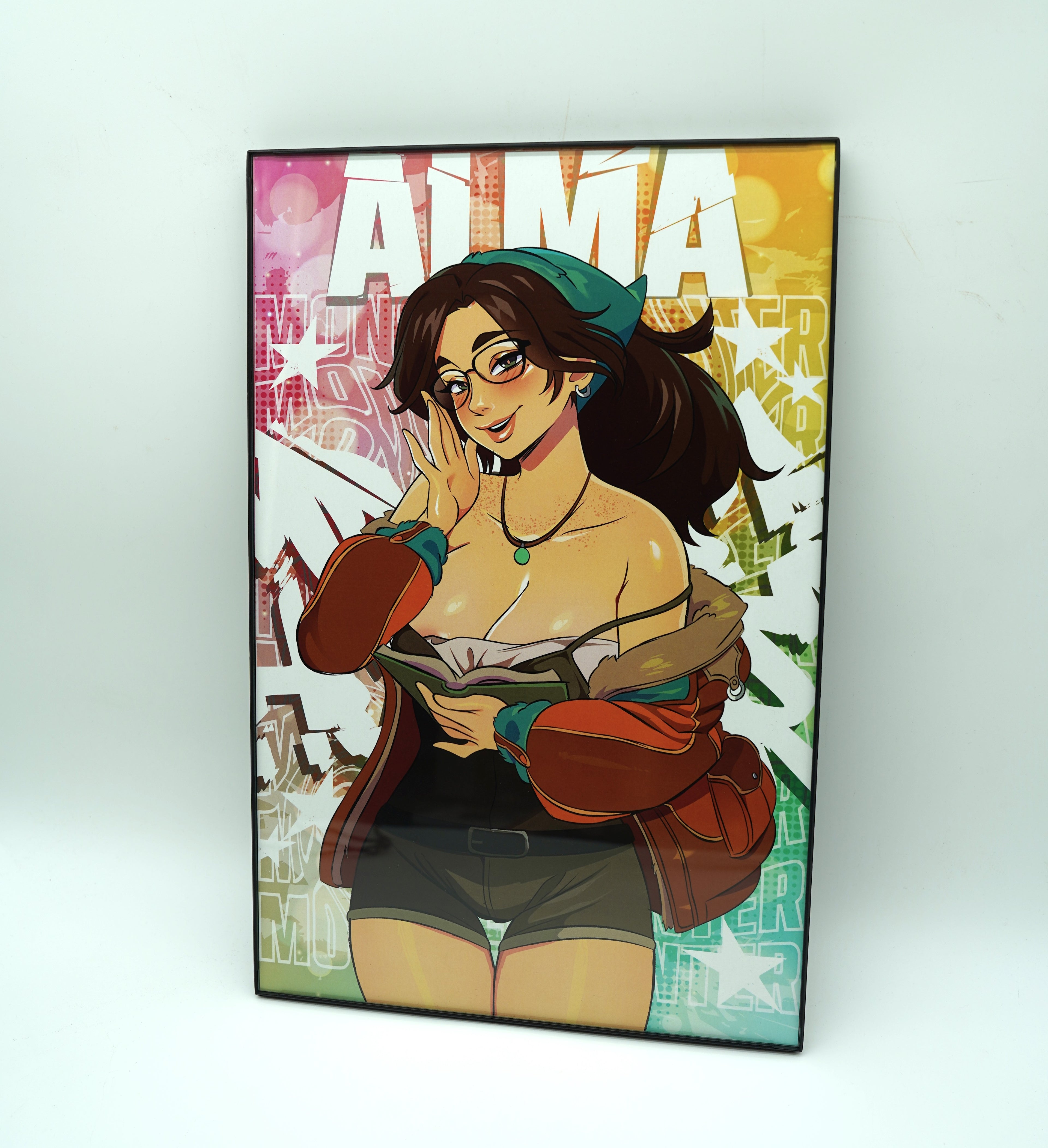 Anime Waifu Monster Hunter Alma Poster / Wall Banner