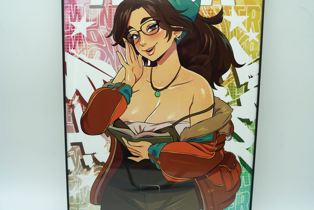Anime Waifu Monster Hunter Alma Poster / Wall Banner
