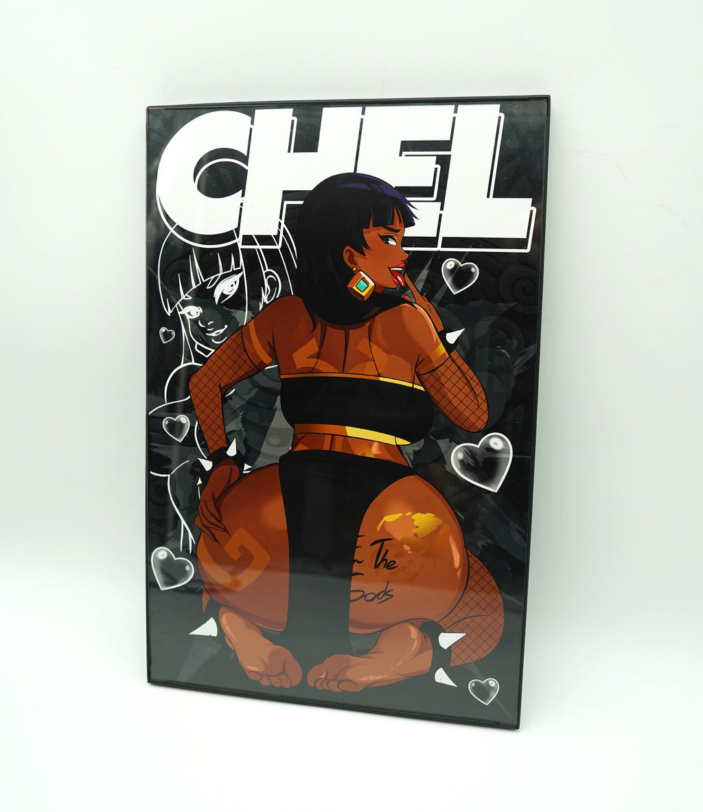 Anime Waifu Goth Chel Poster / Wall Banner