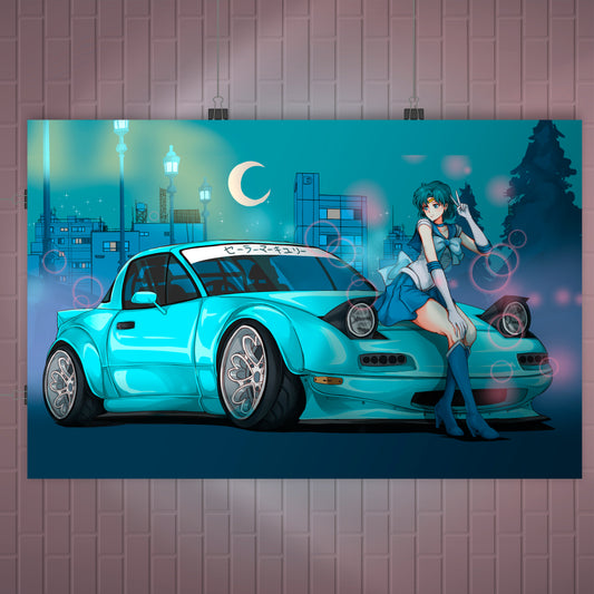 Sailor Mercury Poster / Wall Banner