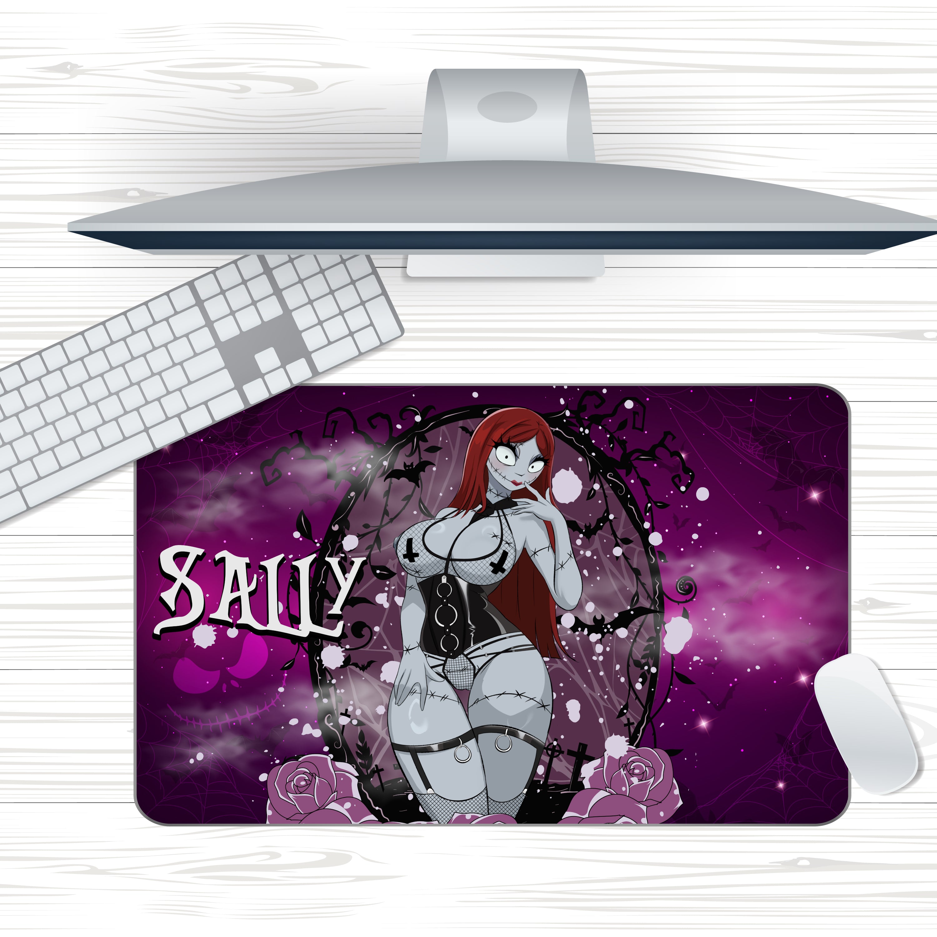 Anime Waifu Sally Mousepad