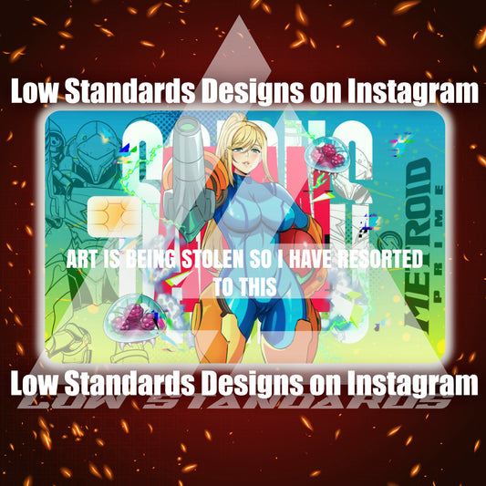 Samus <3 Credit Card Skin