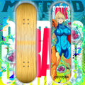 Anime Waifu Skate Deck Samus