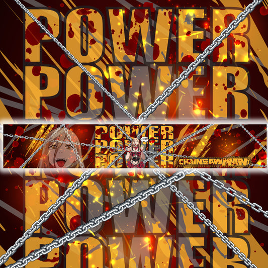 Obey Power! Windshield Banner