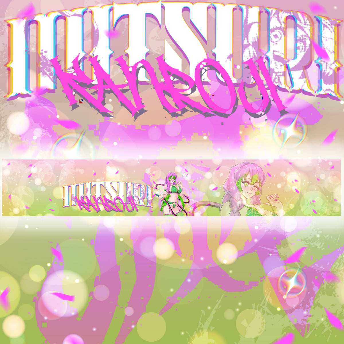 Vehicle Windshield Banner Mitsuri