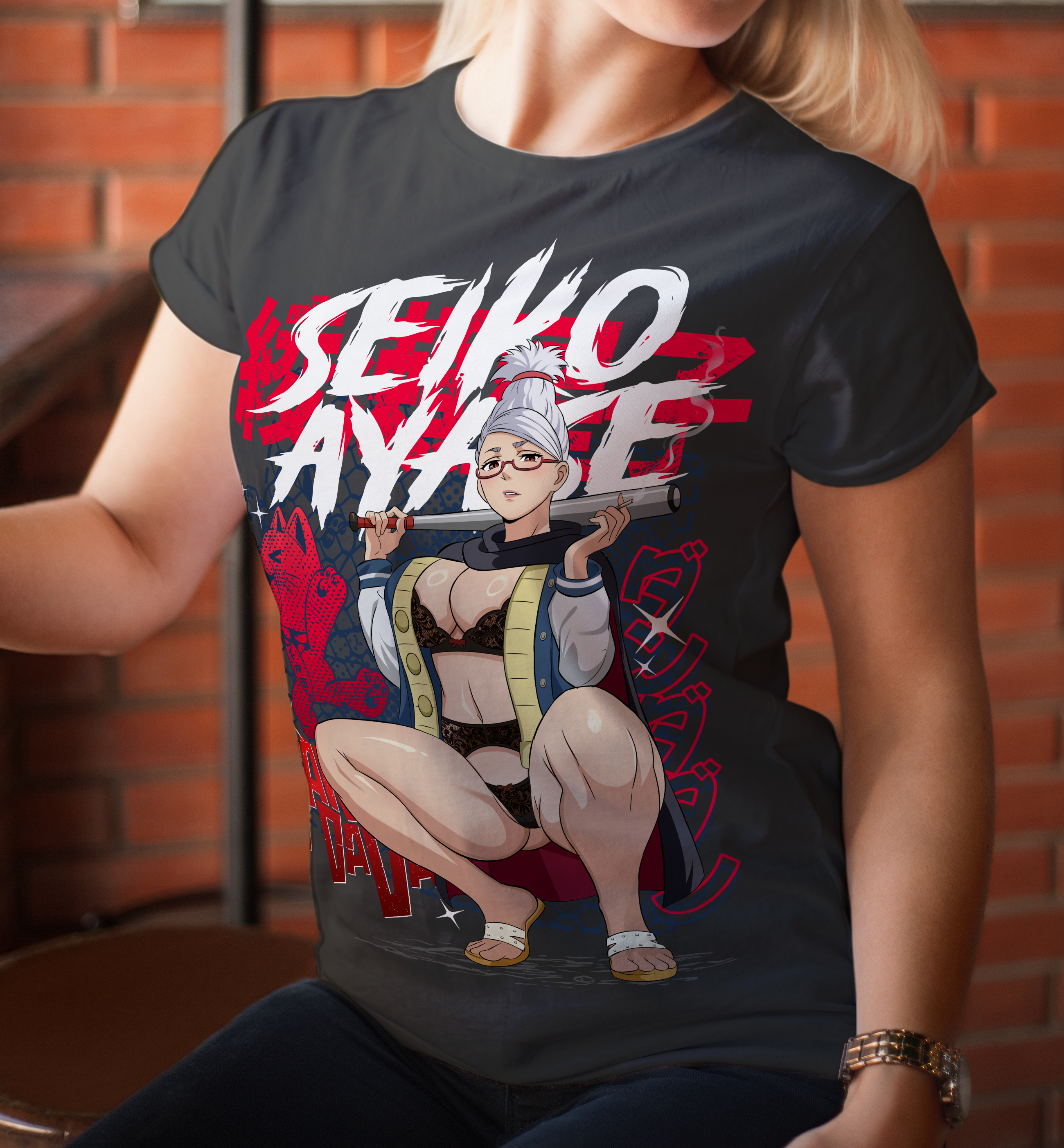 Screen Printed Apparel Seiko Ayase