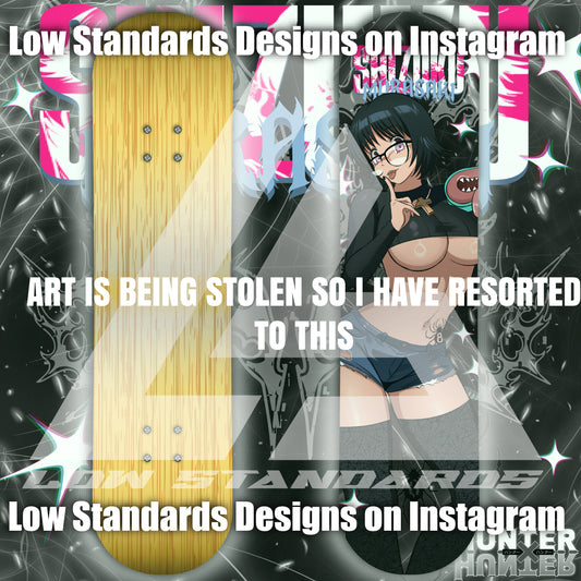 HxH Seductive Shizuku <3 Skate Deck