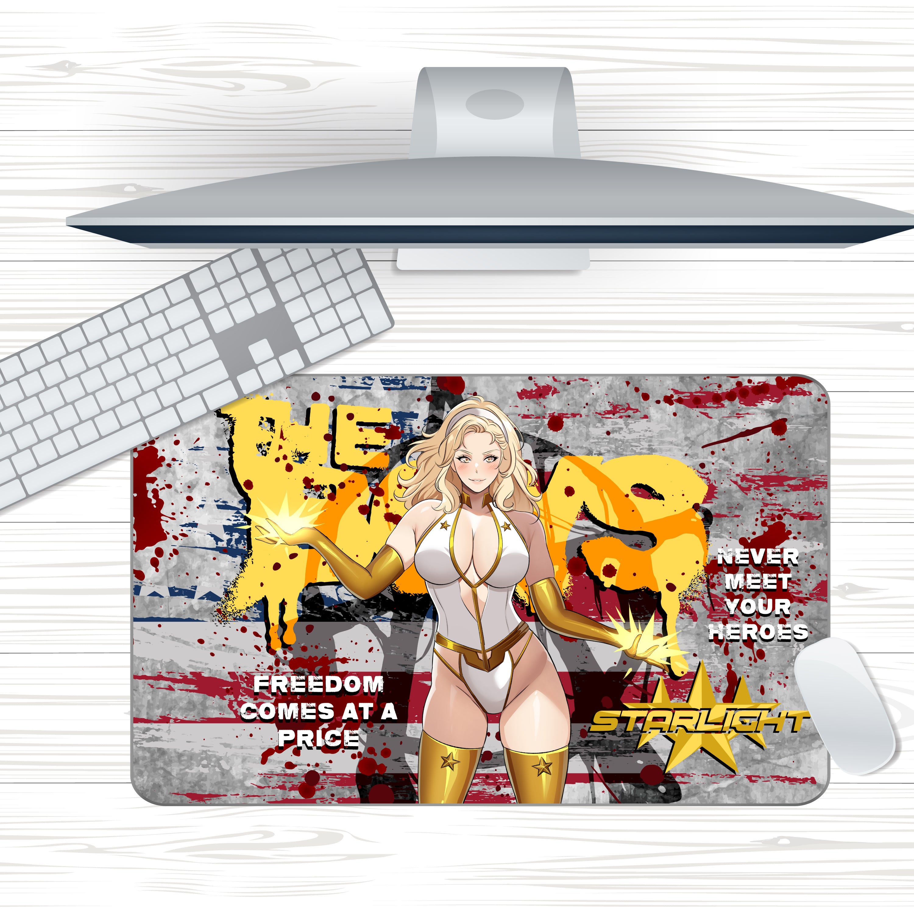 Anime Waifu Starlight Mousepad
