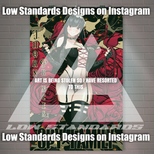 Thorn Princes Yor Forger <3 Poster / Wall Banner