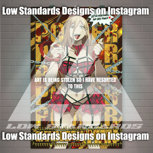 Obey Power!!! Poster / Wall Banner