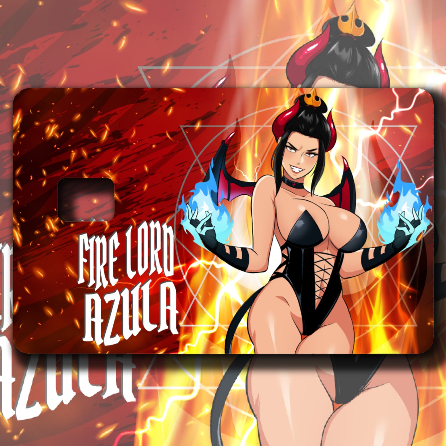 Succubus Azula Credit Card Skin