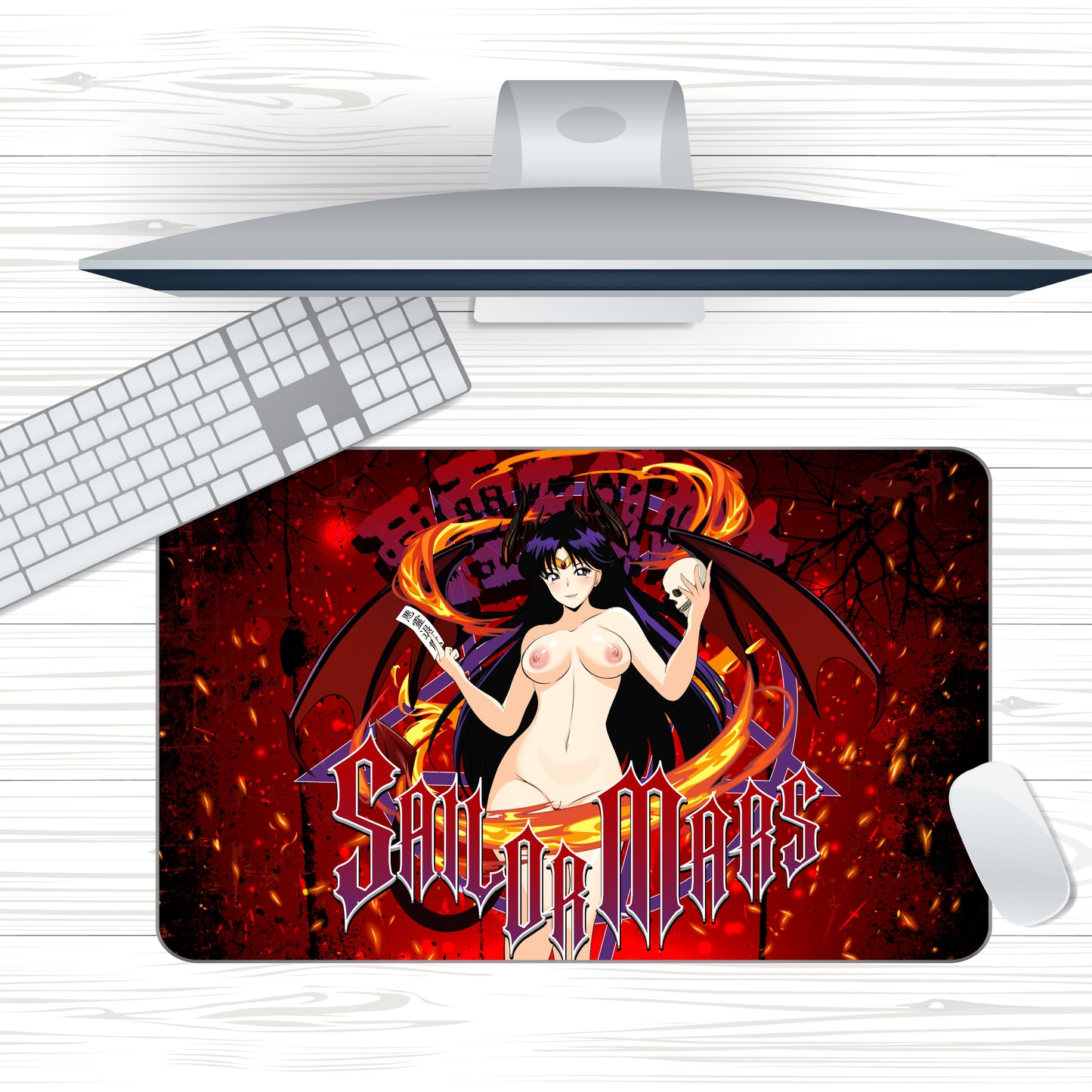 Succubus Sailor Mars Mousepad