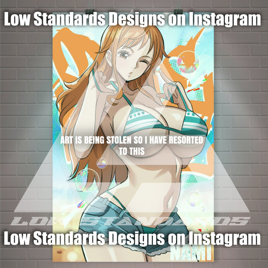 Beach Babe Nami <3 Poster / Wall Banner