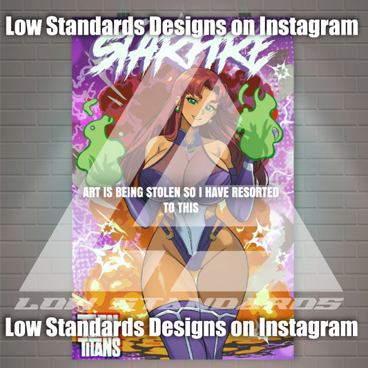 Starfire <3 Poster / Wall Banner