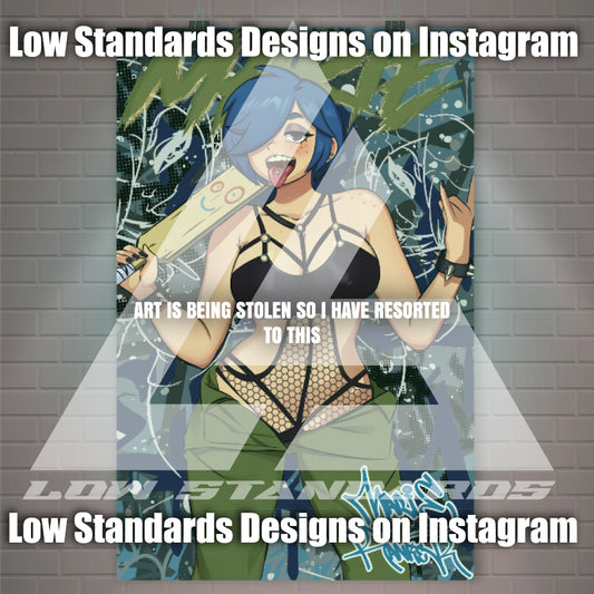 BDSM Marie Kanker Poster / Wall Banner