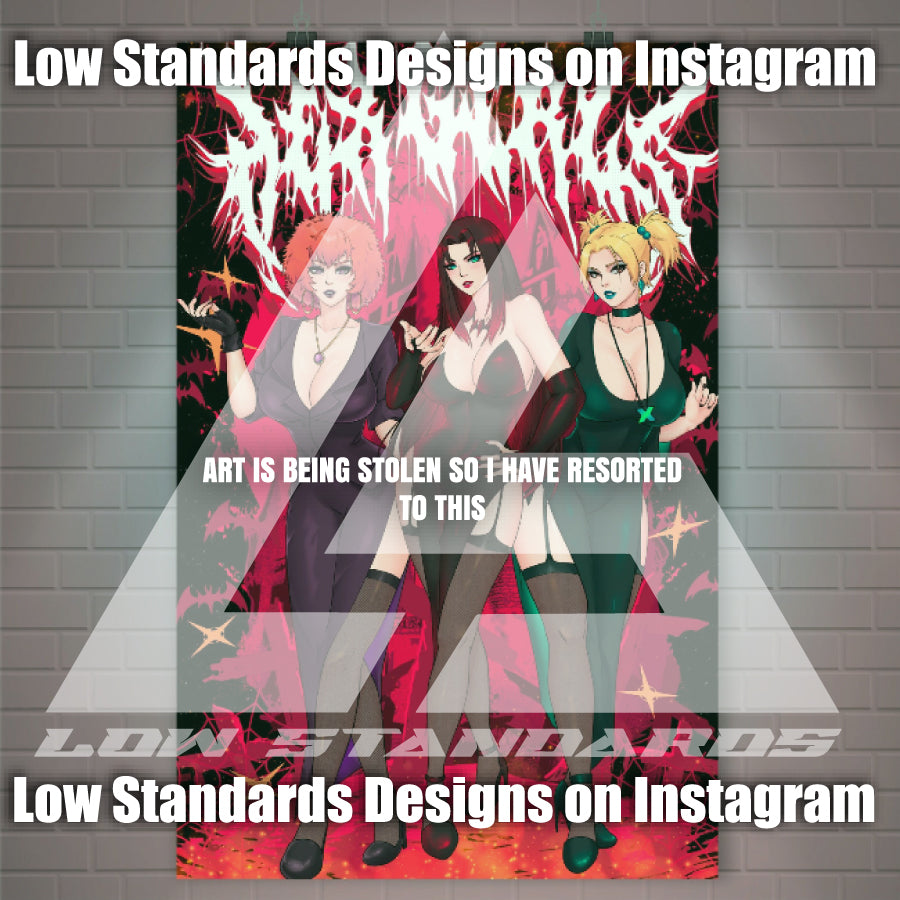The Hex Girls <3 Poster / Wall Banner