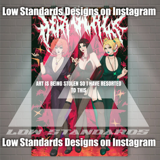 The Hex Girls <3 Poster / Wall Banner