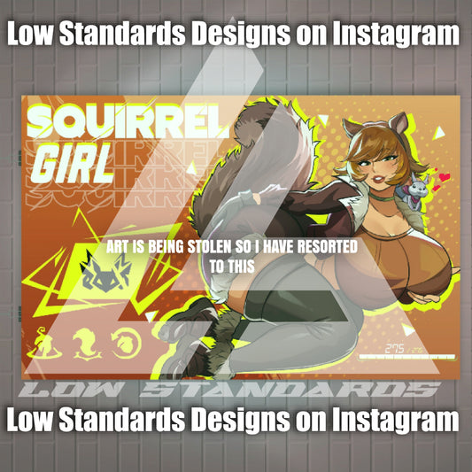 Marvel Rivals Squirrel Girl <3 Poster / Wall Banner