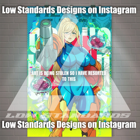 Samus Aran <3 Poster / Wall Banner